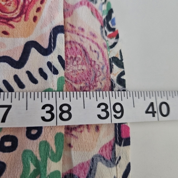 Anthropologie Maeve Multicolored Siya Kimono Dress Size 14 - Picture 10 of 15